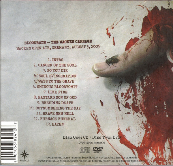 Bloodbath : The Wacken Carnage (CD, Album + DVD-V, Multichannel, NTSC + Dig)