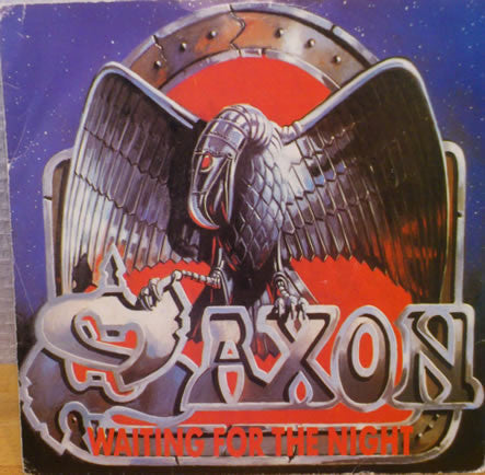 Saxon : Waiting For The Night (7", Single)