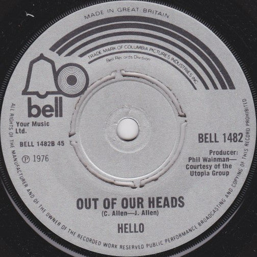 Hello : Love Stealer (7", Single)