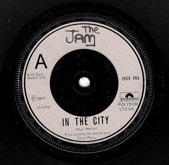 The Jam : In The City (7", Single)