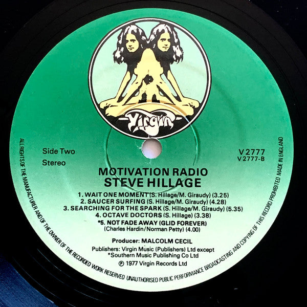 Steve Hillage : Motivation Radio (LP, Album)