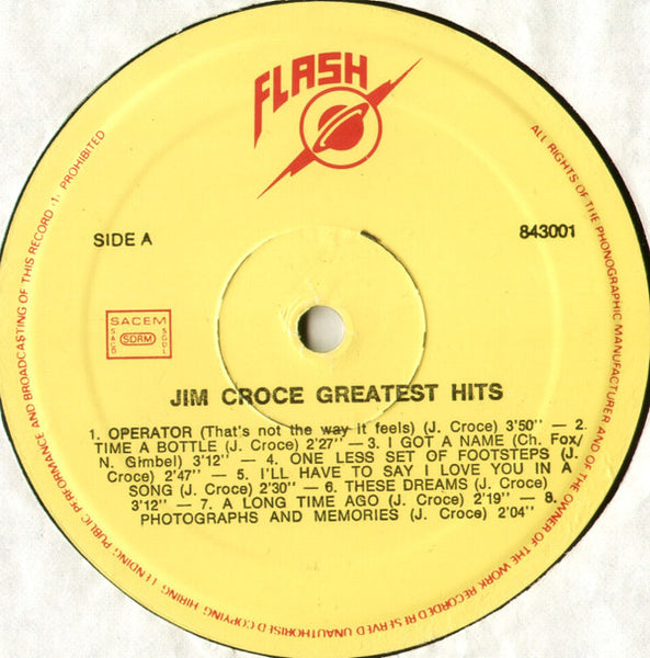 Jim Croce : Lover's Cross (LP, Comp)