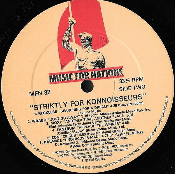 Various : Striktly For Konnoisseurs (2xLP, Comp)