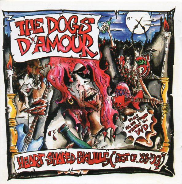 The Dogs D'Amour : Heart Shaped Skulls (Best Of.. '88-'93) (CD, Comp + DVD-V)