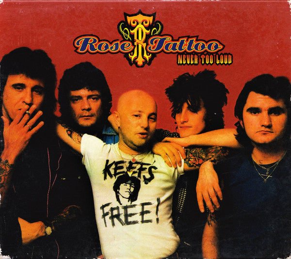 Rose Tattoo : Never Too Loud (2xCD, Comp, RP + Box)