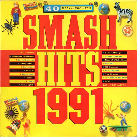 Various : Smash Hits 1991 (2xLP, Comp)