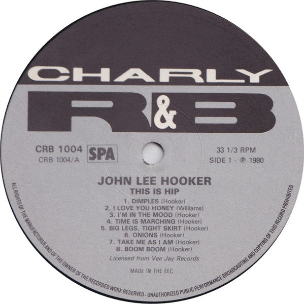 John Lee Hooker : This Is Hip (LP, Comp)