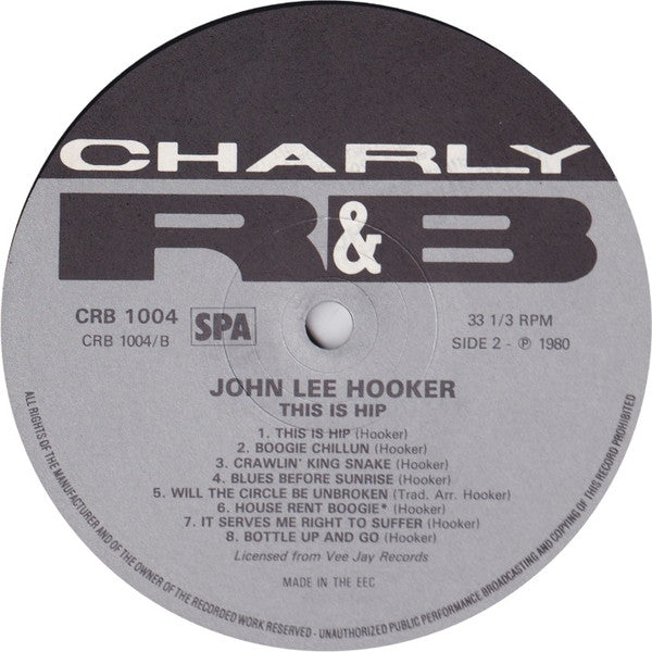 John Lee Hooker : This Is Hip (LP, Comp)