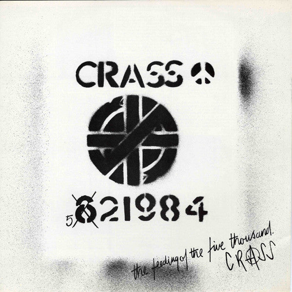 Crass : The Feeding Of The Five Thousand (12", EP, RP)