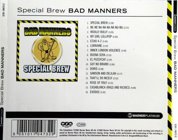 Bad Manners : Special Brew (CD, Comp)