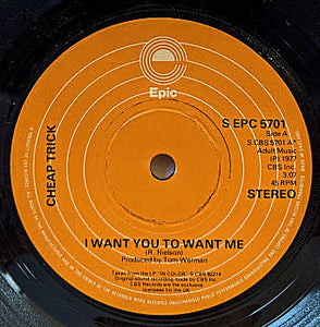 Cheap Trick : I Want You To Want Me / Oh Boy (Instrumental Version) (7", Single)