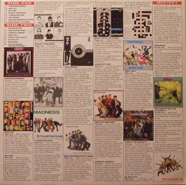 Madness : Complete Madness (LP, Comp, CBS)