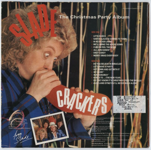 Slade : Crackers - The Slade Christmas Party Album (LP, Album, Comp)