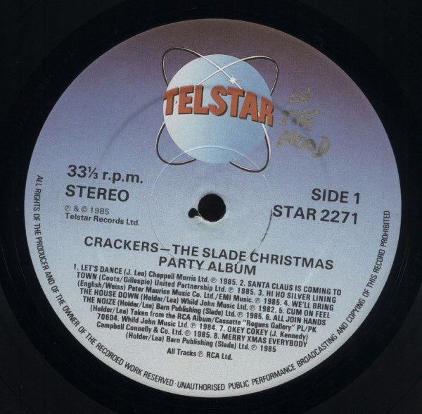 Slade : Crackers - The Slade Christmas Party Album (LP, Album, Comp)