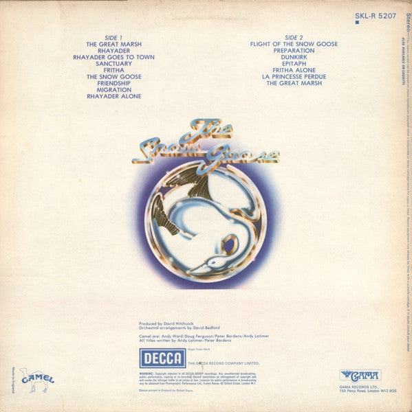 Camel : The Snow Goose (LP, Album)