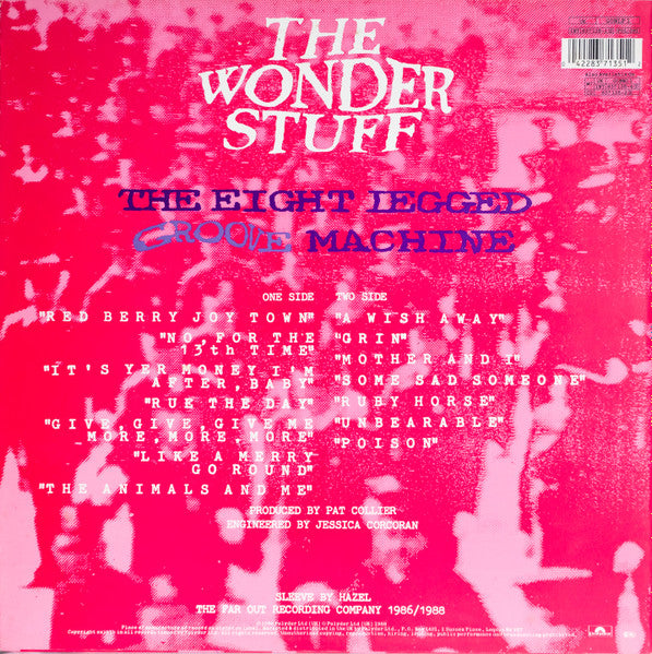 The Wonder Stuff : The Eight Legged Groove Machine (LP, Album)