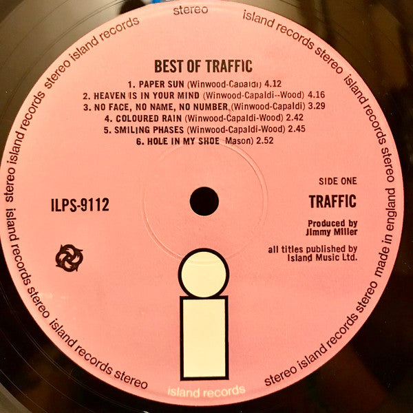 Traffic : Best Of Traffic (LP, Comp, Pin)