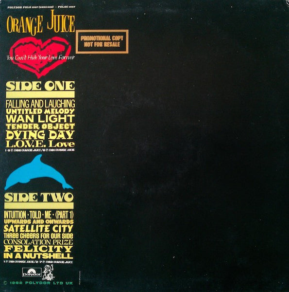 Orange Juice (3) : You Can't Hide Your Love Forever (LP, Album)