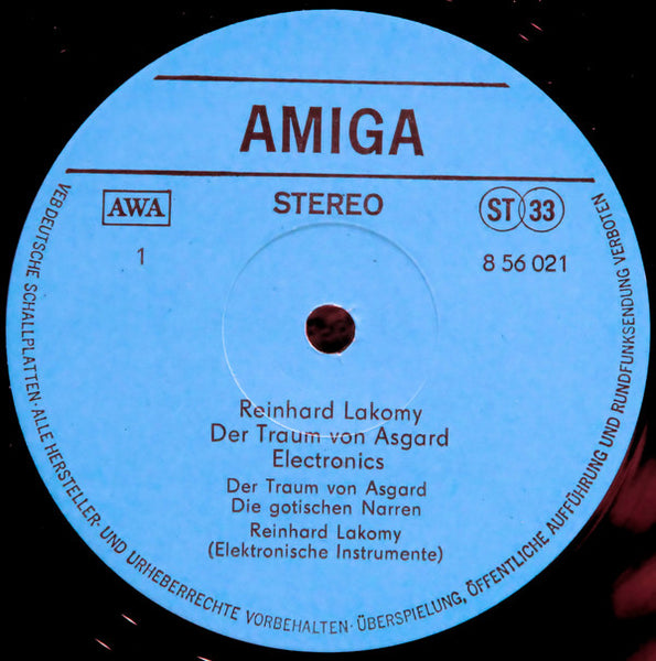 Reinhard Lakomy : Der Traum Von Asgard (LP, Album)