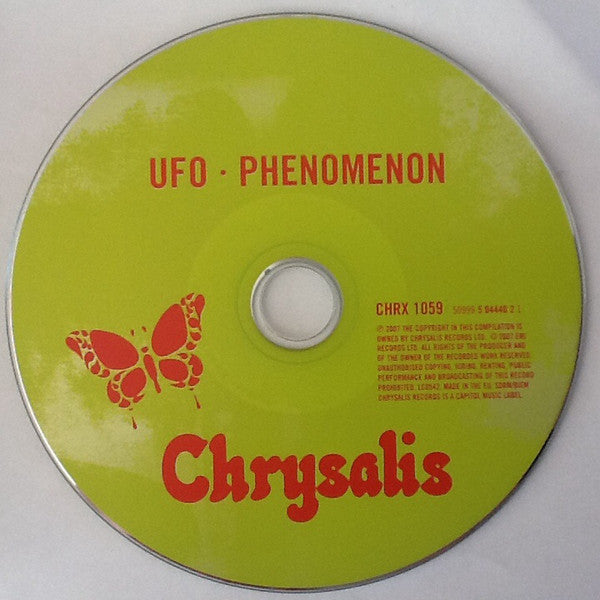 UFO (5) : Phenomenon (CD, Album, RE, RM)