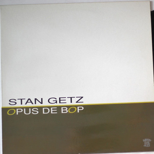 Stan Getz : Opus De Bop (LP, Comp, RE)