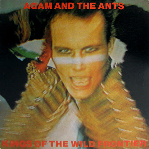 Adam And The Ants : Kings Of The Wild Frontier (LP, Album, Pit)