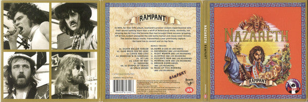 Nazareth (2) : Rampant (CD, Album, RE, RM)