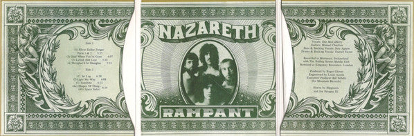 Nazareth (2) : Rampant (CD, Album, RE, RM)