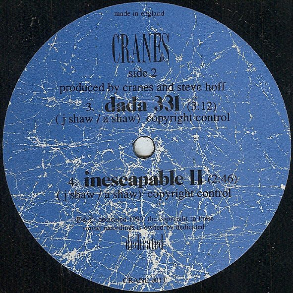 Cranes : Inescapable Ep (12", EP)