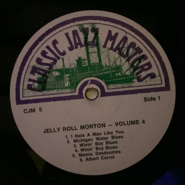 Jelly Roll Morton : The Library Of Congress Recordings Volume 4 (LP, RM)