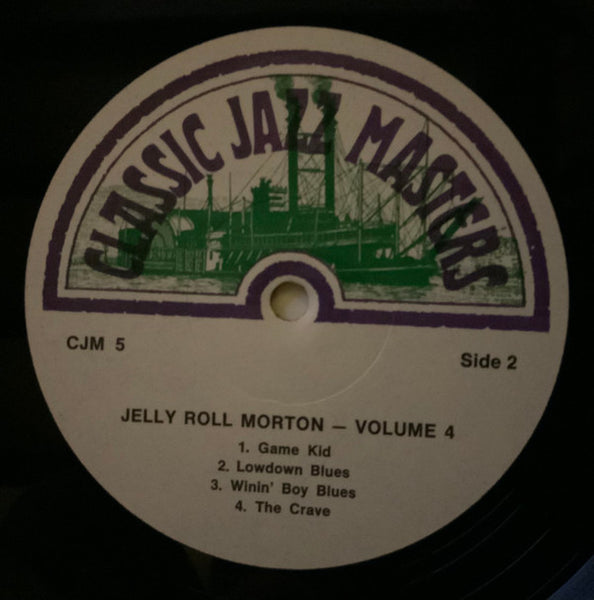 Jelly Roll Morton : The Library Of Congress Recordings Volume 4 (LP, RM)