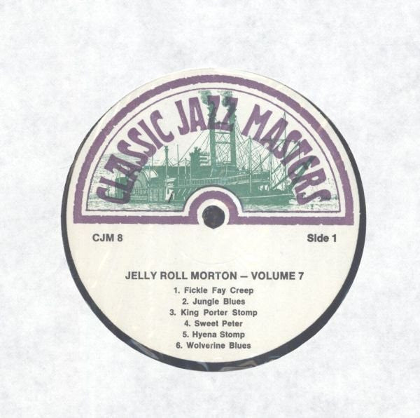 Jelly Roll Morton : The Library Of Congress Recordings Volume 7 (LP, RM)