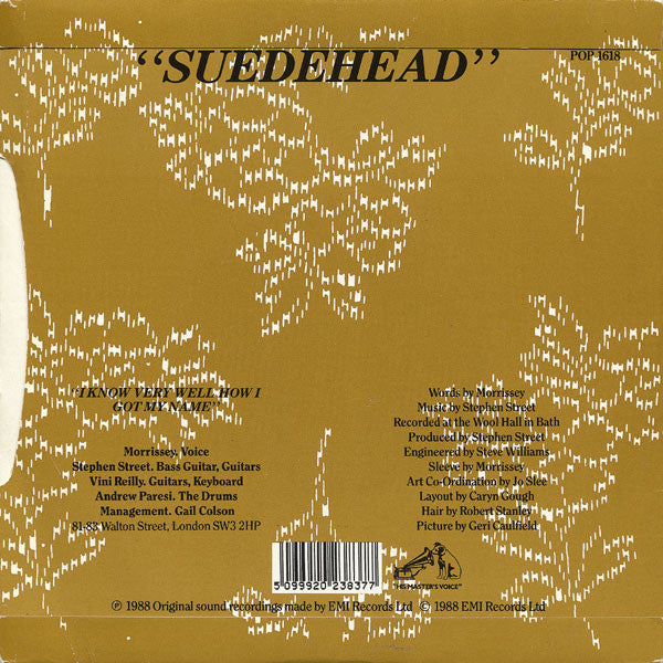 Morrissey : Suedehead (7", Single, Pus)