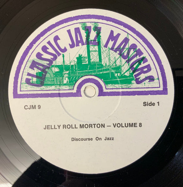 Jelly Roll Morton : The Library Of Congress Recordings Volume 8 (LP, RM)