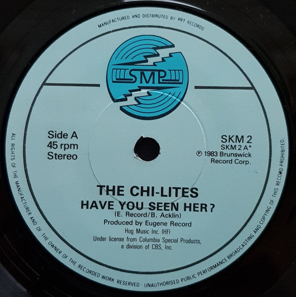 The Chi-Lites : Have You Seen Her? (7", EP)