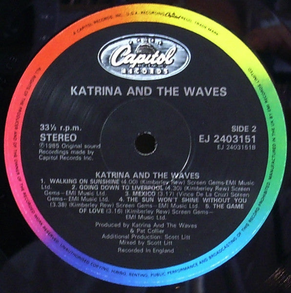 Katrina And The Waves : Katrina And The Waves (LP, Album)