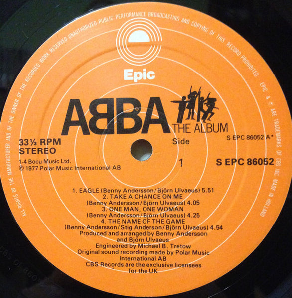 ABBA : The Album (LP, Album, Net)