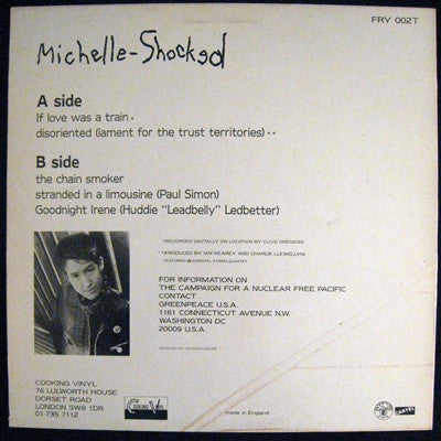 Michelle Shocked : If Love Was A Train  (12", EP)