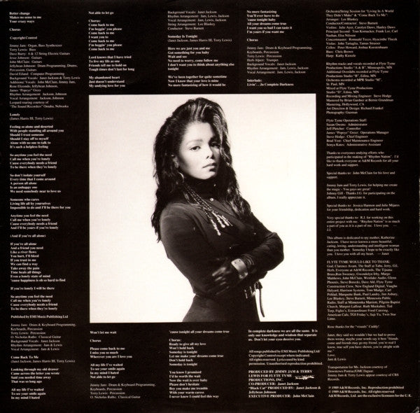 Janet Jackson : Rhythm Nation 1814 (LP, Album)