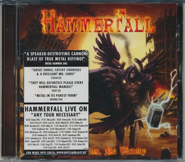 HammerFall : No Sacrifice, No Victory (CD, Album)