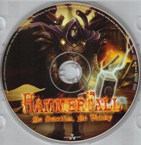 HammerFall : No Sacrifice, No Victory (CD, Album)