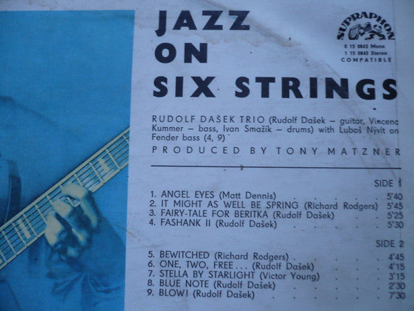 Rudolf Dašek : Jazz On Six Strings (LP, Album, RP)