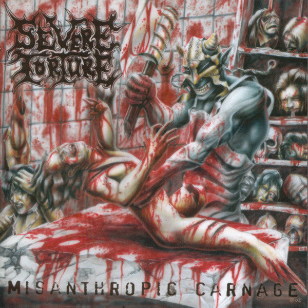 Severe Torture : Misanthropic Carnage (CD, Album, Dig)