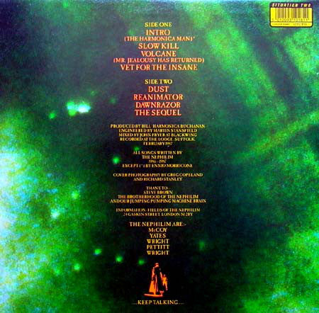 Fields Of The Nephilim : Dawnrazor (LP, Album)