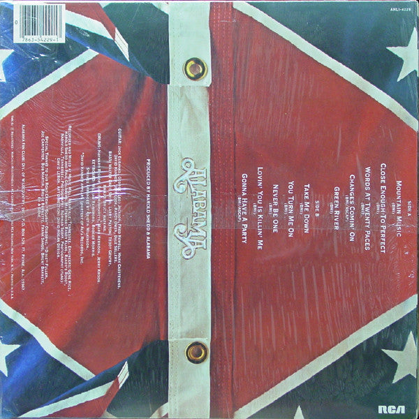 Alabama : Mountain Music (LP, Album, Ind)