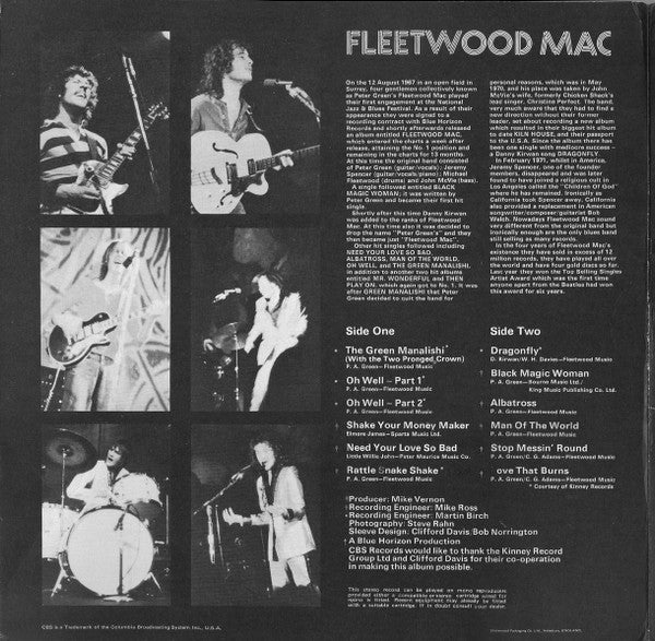 Fleetwood Mac : Fleetwood Mac Greatest Hits (LP, Comp, Gat)