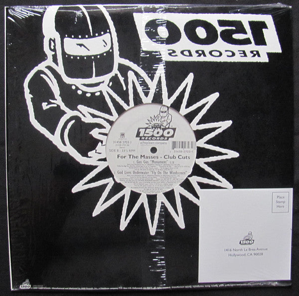 Various : For The Masses - Club Cuts (12", Comp)