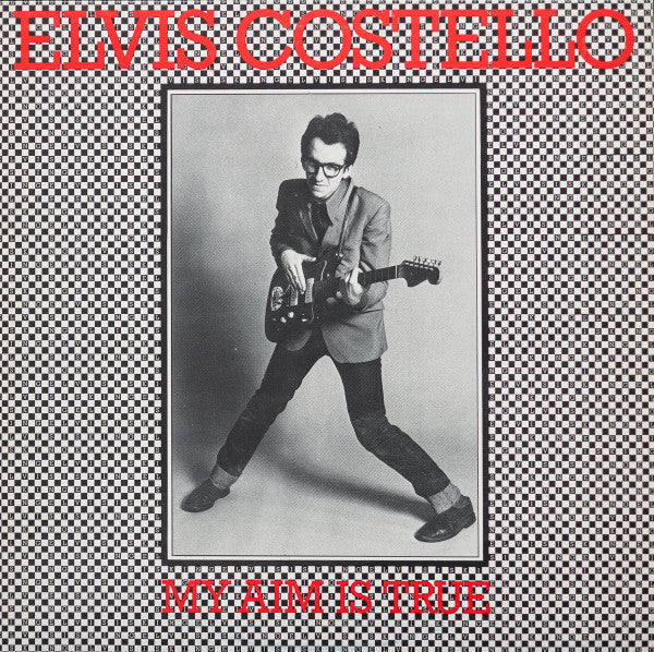 Elvis Costello : My Aim Is True (LP, Album, Pin)