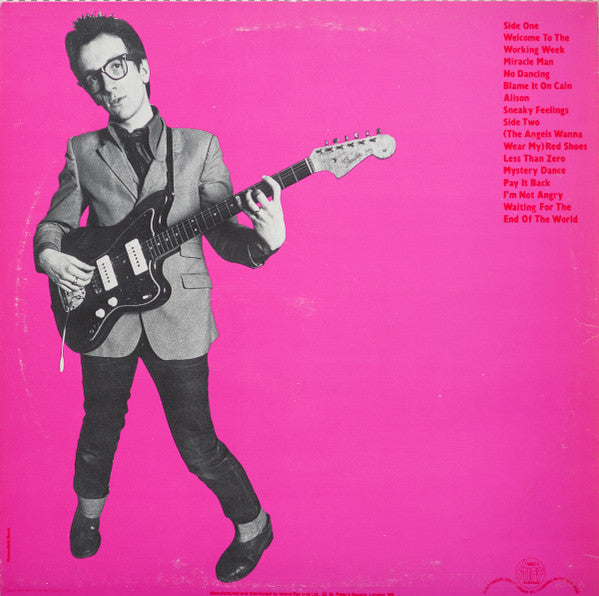 Elvis Costello : My Aim Is True (LP, Album, Pin)