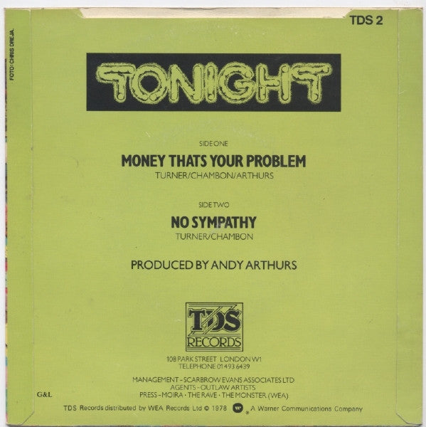 Tonight (2) : Money That's Your Problem (7", Single)